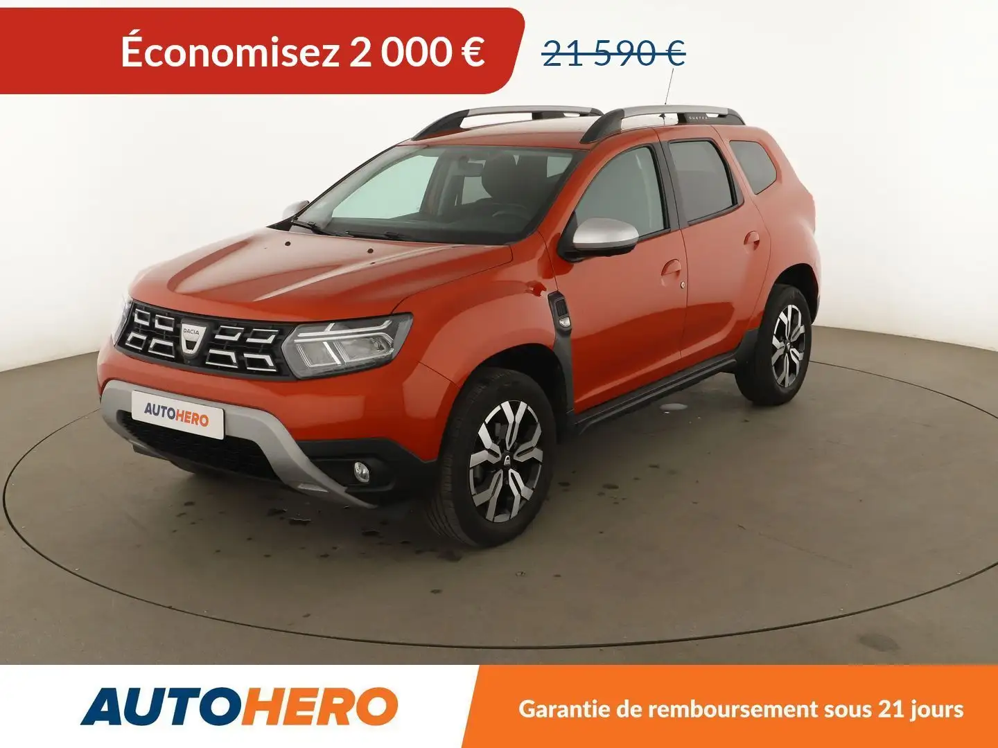 Dacia Duster 1.3 TCe Prestige 4x2 EDC Orange - 1