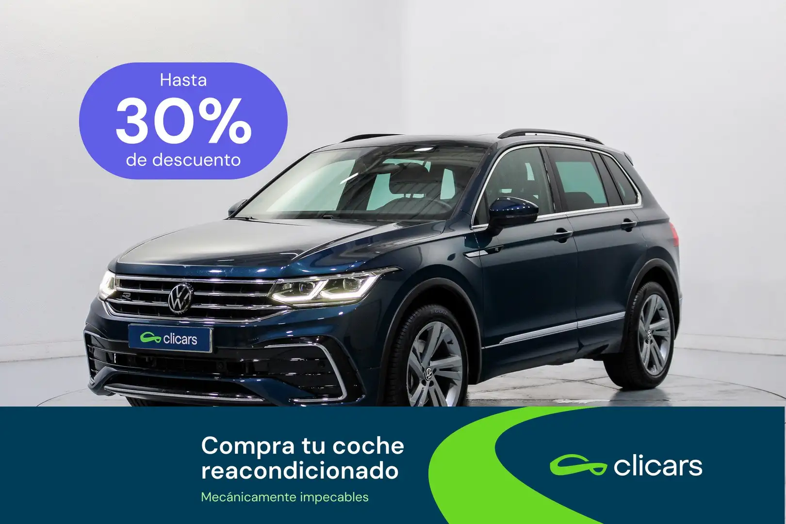 Volkswagen Tiguan 2.0TDI R-Line 4Motion DSG 147kW Azul - 1