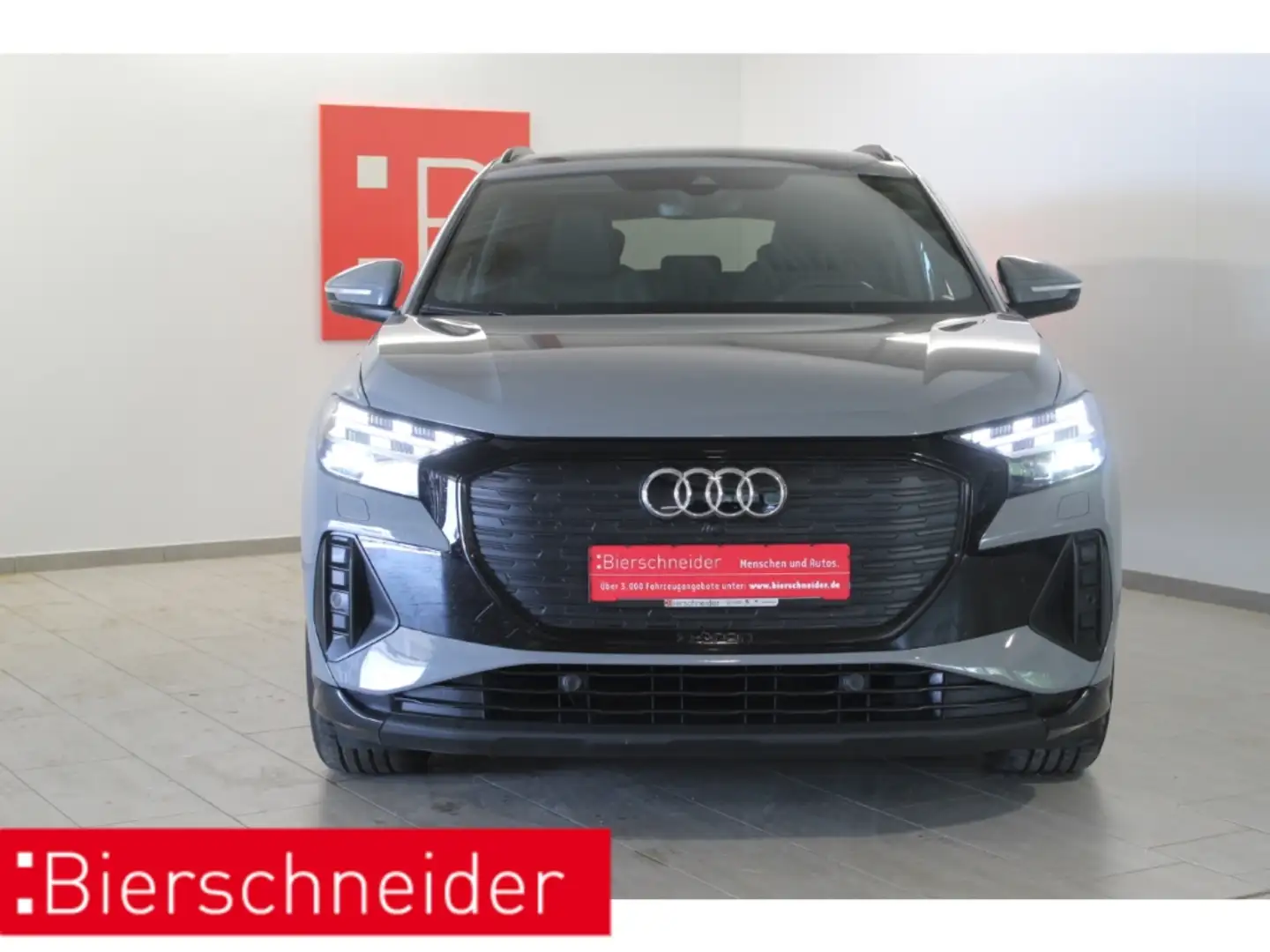 Audi Q4 e-tron 50 qu. Black Style 19 AHK ACC MATRIX WP. Gri - 2