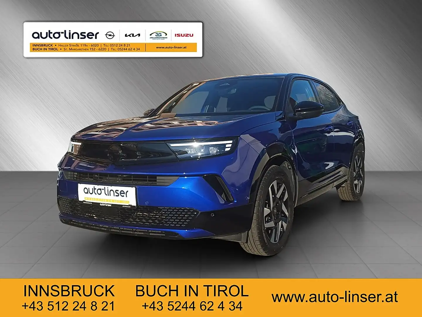 Opel Mokka 1,2 Direct Injection Turbo GS Aut. Blau - 1