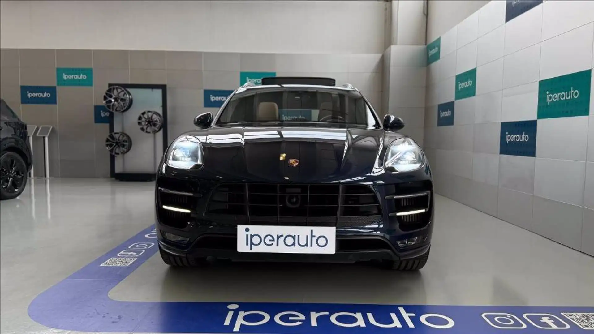 Porsche Macan 3.6 turbo performance 440cv pdk Blauw - 2