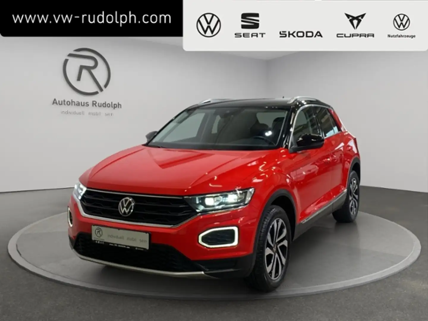 Volkswagen T-Roc 1.0 TSI Active / ACC LED Rot - 1