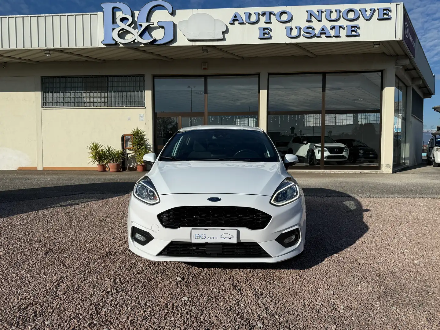 Ford Fiesta 1.5 Tdci Blanc - 1