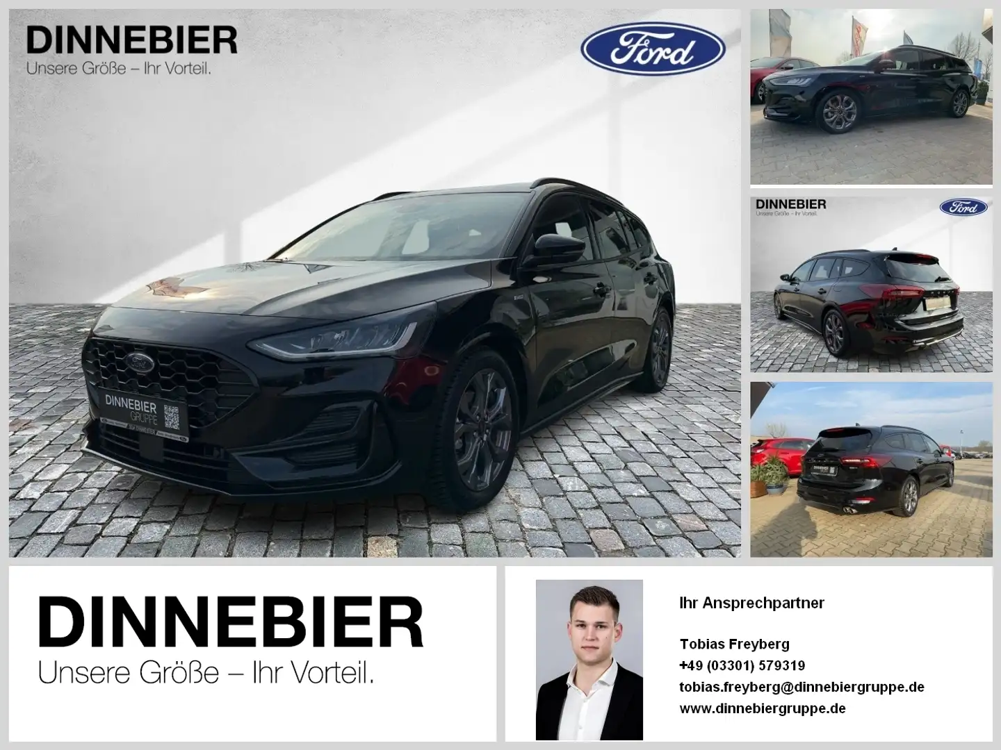 Ford Focus ST-Line LED+AHK+Navi+Kamera+Winterpaket Schwarz - 1