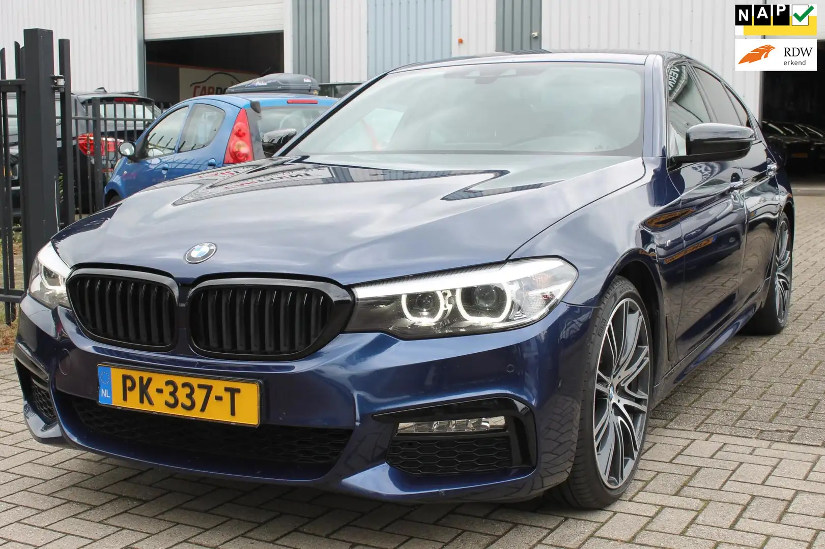 BMW 520 5-serie 520d Executive M Sport 190PK 20" HUD Camer Bleu - 1