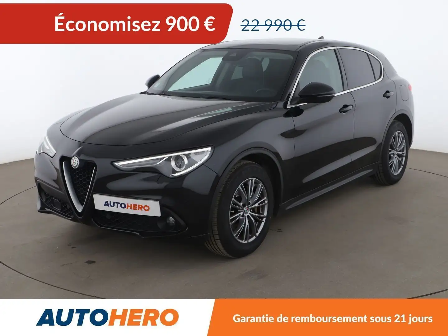 Alfa Romeo Stelvio 2.2 Diesel Executive AT8 Noir - 1