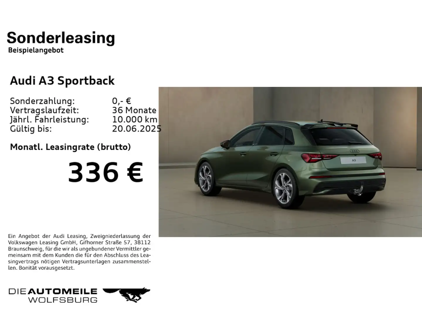 Audi A3 35 TFSI S tronic advanced HeadUp/LE Verde - 2