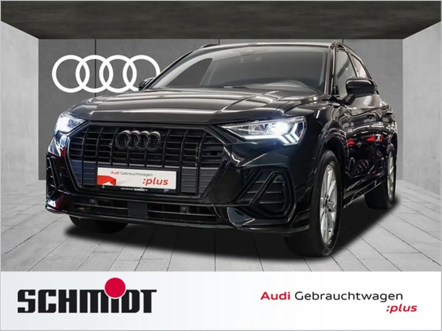 Audi Q3 35 TFSI S line LED Navi+ Leder LM18 Sports. Zwart - 1