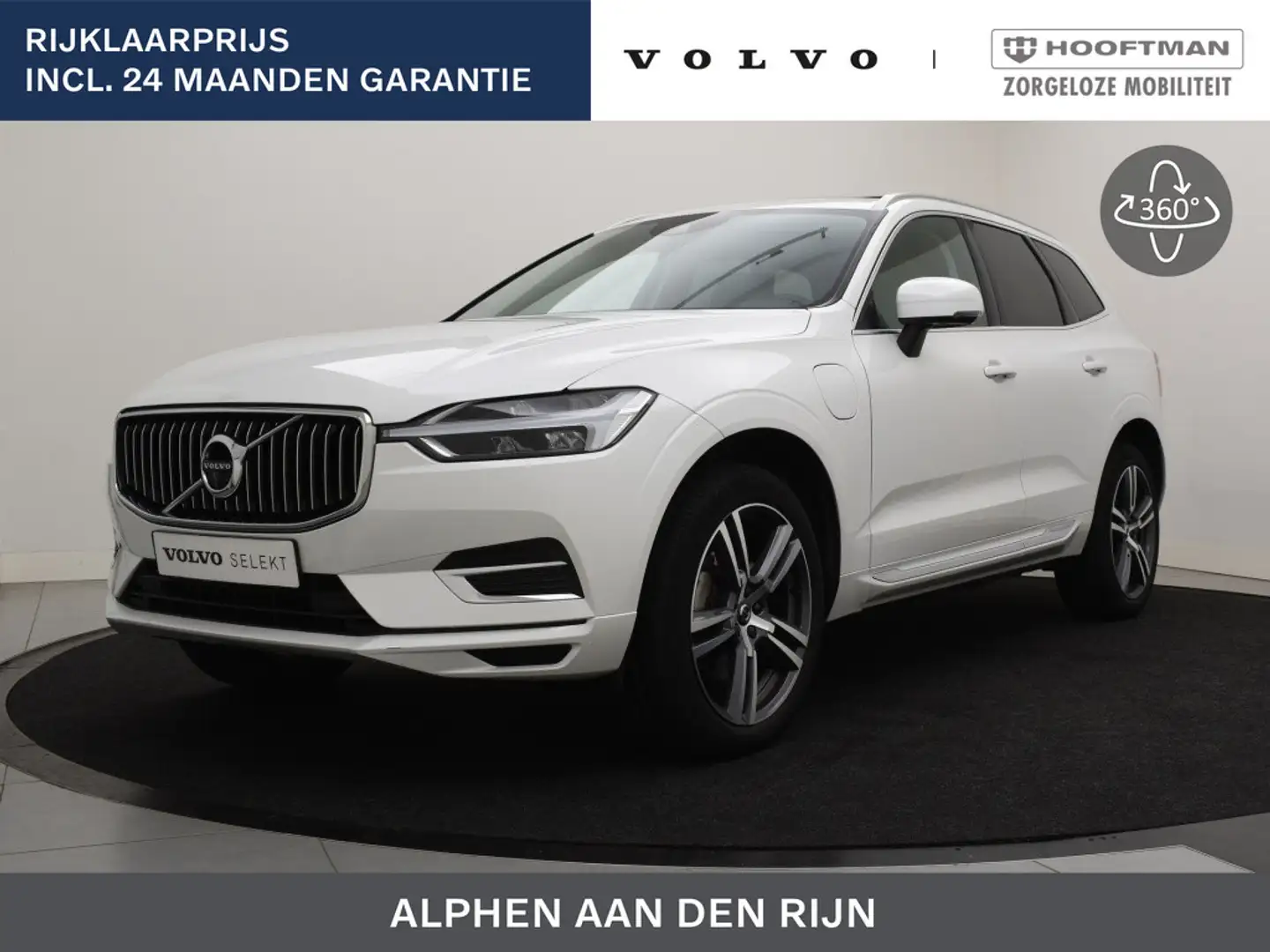 Volvo XC60 T6 PLUG-IN HYBRID INSCRIPTION SCHUIFDAK 360GR CAM Blanc - 1