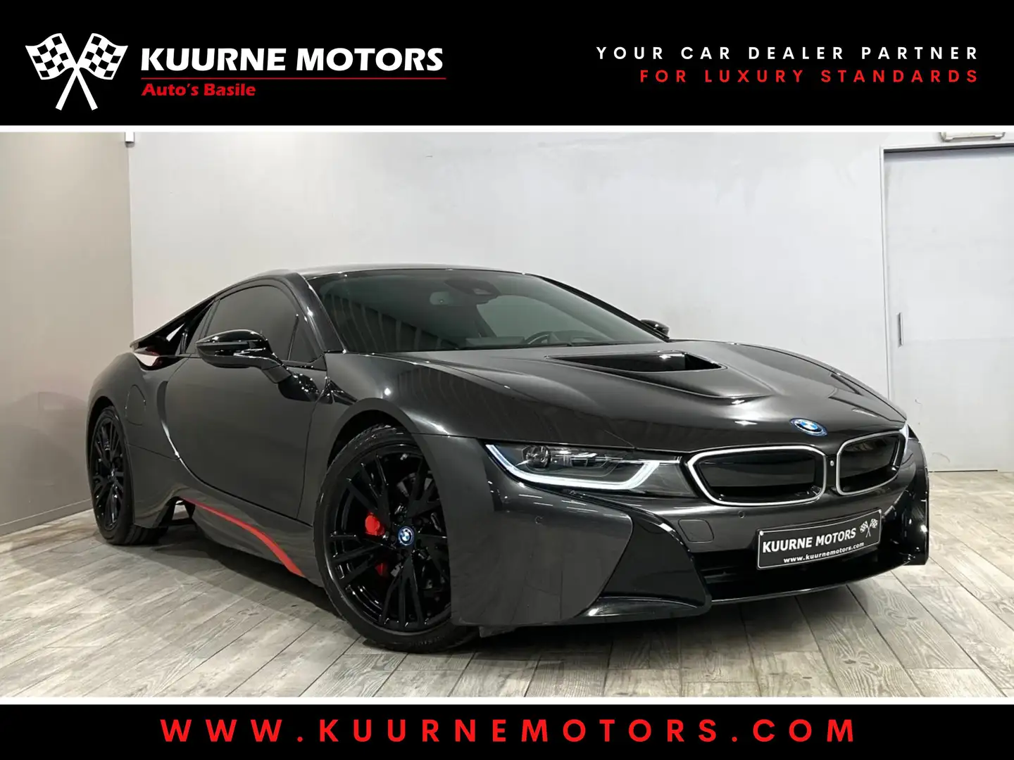BMW i8 Coupé Alu20"/Hud/Leder/Cam360/Led *1j garantie* Black - 1