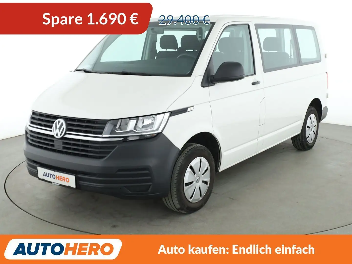 Volkswagen T6 Kombi 2.0 TDI FWD *KLIMA*GARANTIE* Weiß - 1