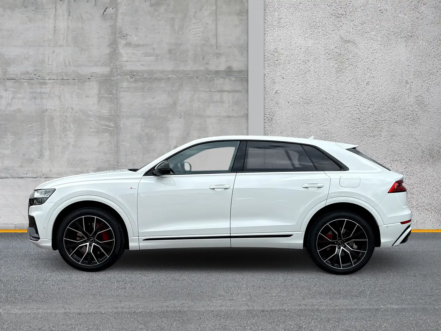 Audi Q8 60 TFSIe qu S line MATRIX HuD NACHT AIR B&O AHK Blanc - 2