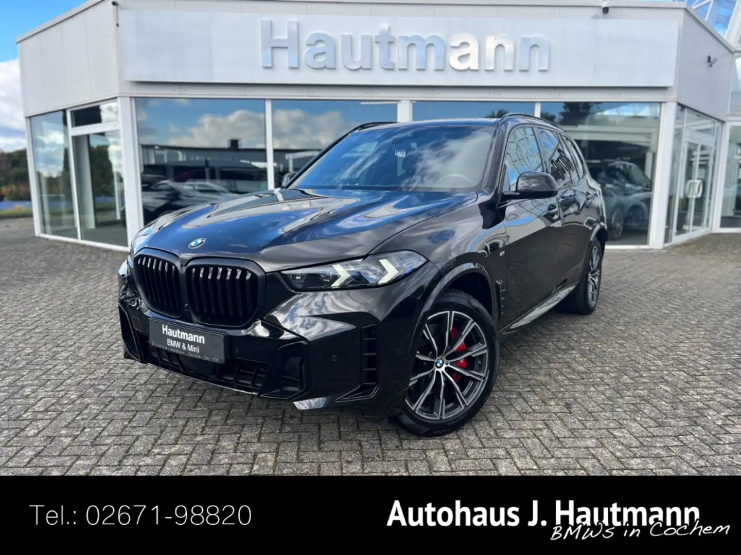 BMW X5 30d xDrive M SPORT PRO +AHK+LUFTF.+STH+PANO+ Noir - 1