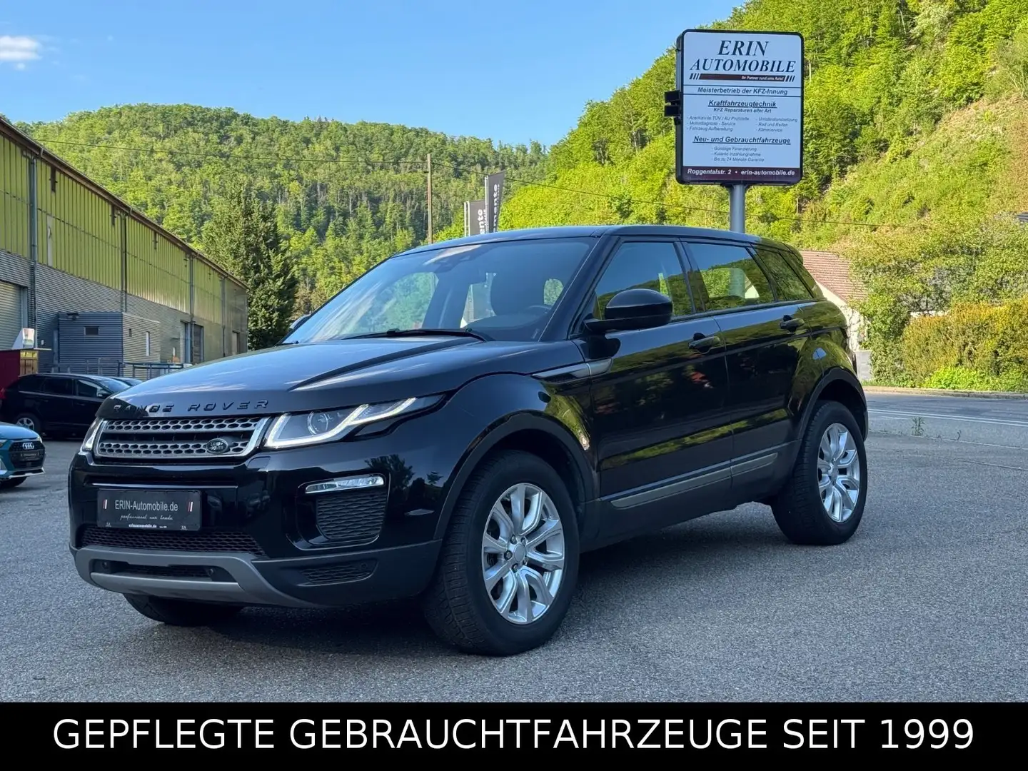 Land Rover Range Rover Evoque LEDER*1.HA*RÜCK.KAM.*GARANTIE Schwarz - 1