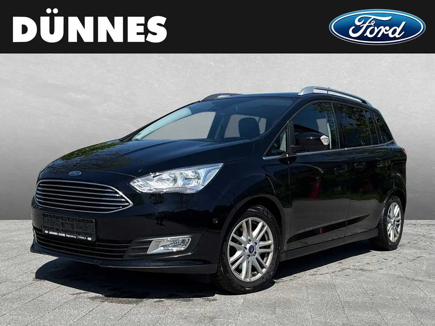 Ford Grand C-Max 1.5 EcoBoost Titanium Schwarz - 1