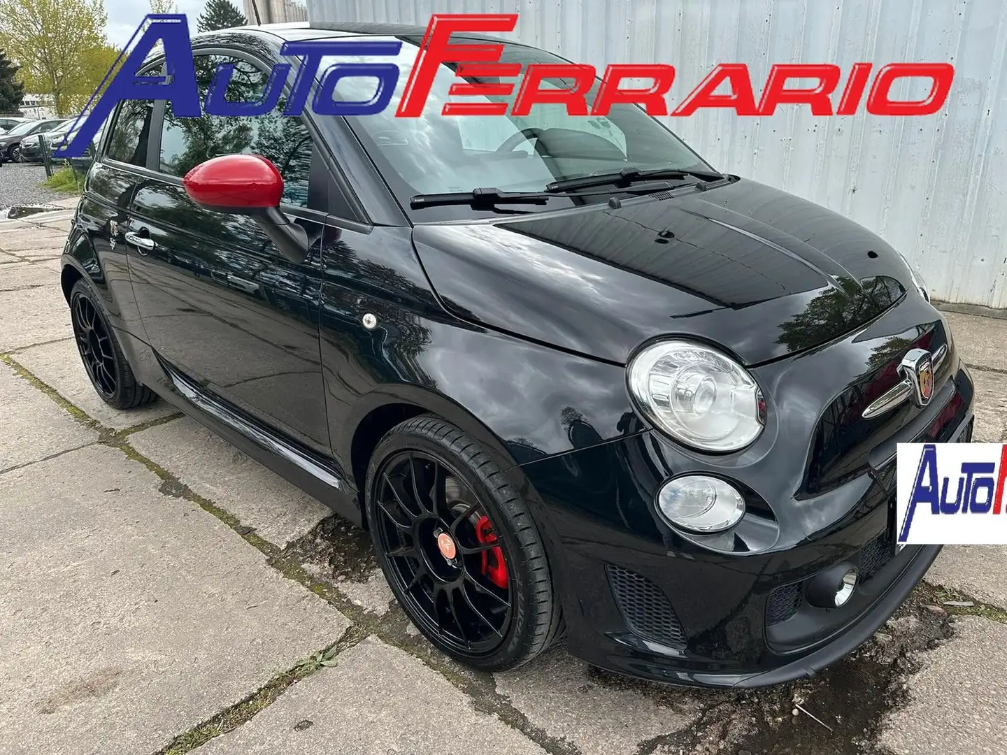 Abarth 595 CUSTOM APPLE CAR PLAY SENS PARK PINZE ROSSE Negro - 1