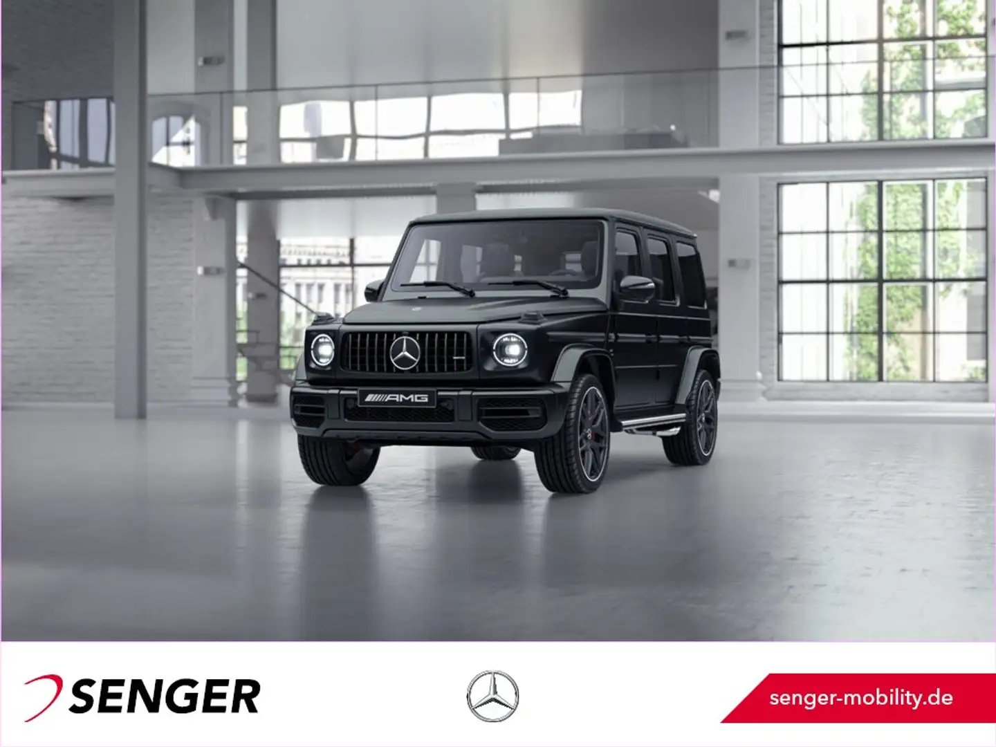 Mercedes-Benz G 63 AMG Distronic Standheizung Burmester 360°-K Schwarz - 1
