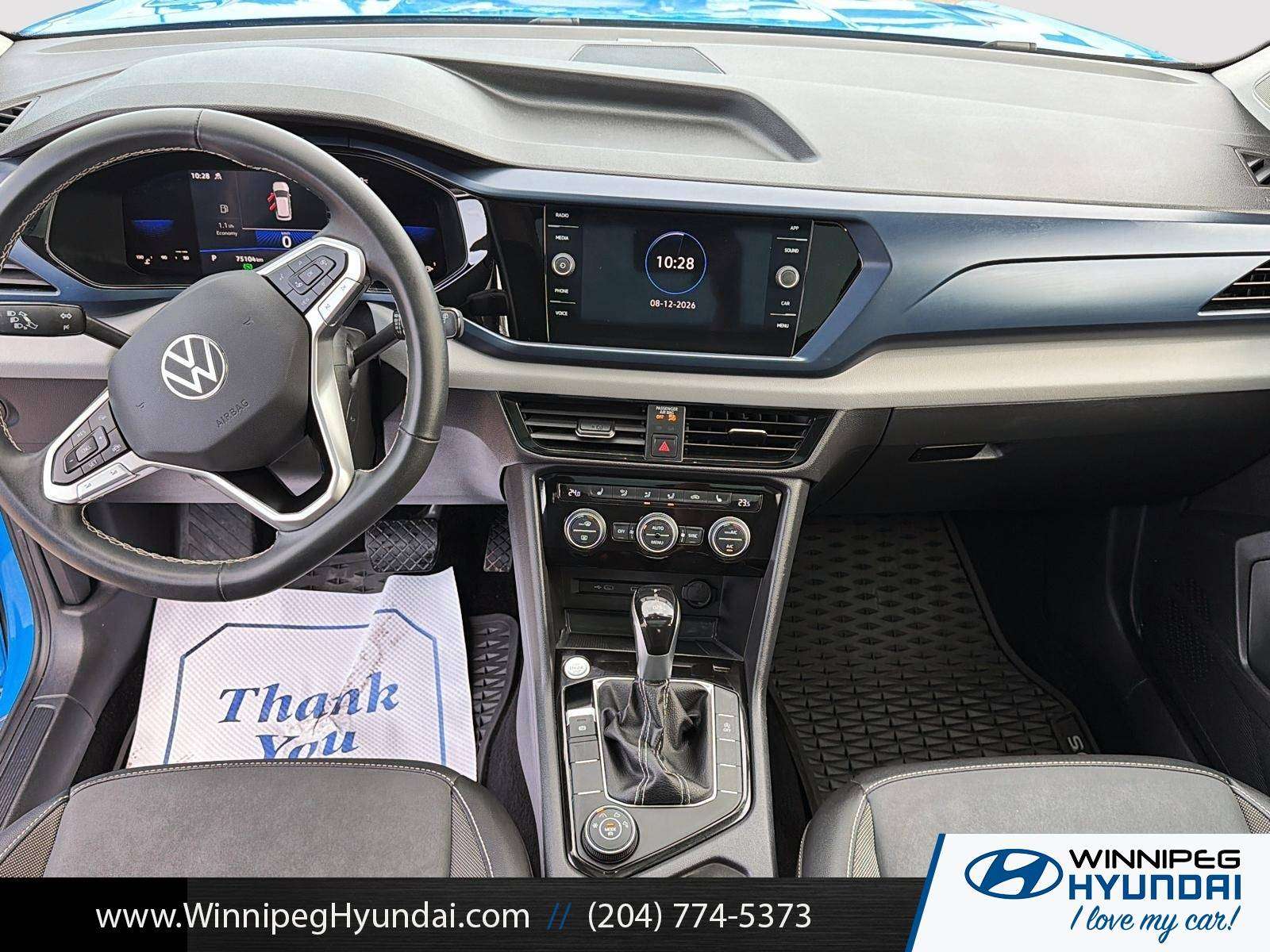 used 2022 Volkswagen Taos car, priced at $24,000