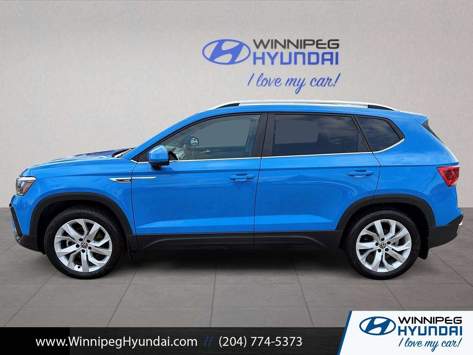 used 2022 Volkswagen Taos car, priced at $24,000