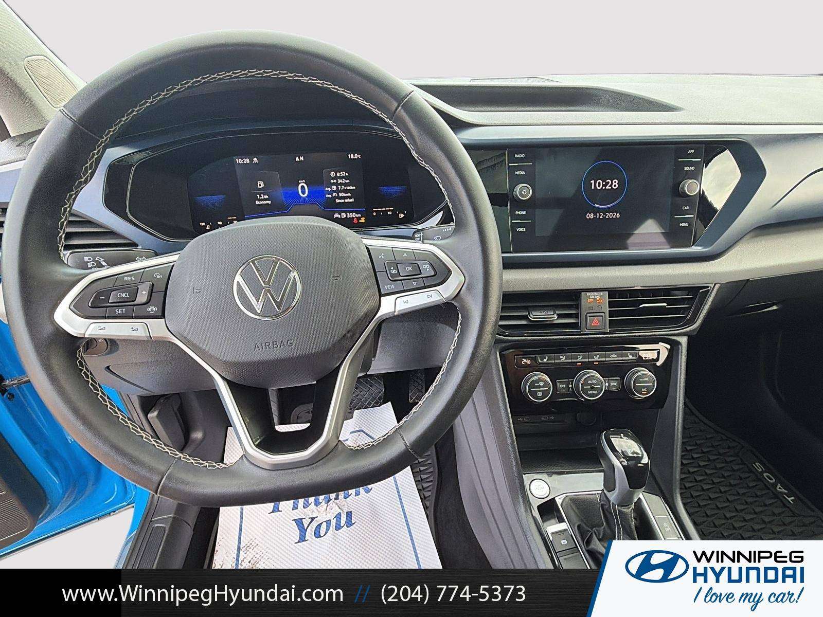 used 2022 Volkswagen Taos car, priced at $24,000