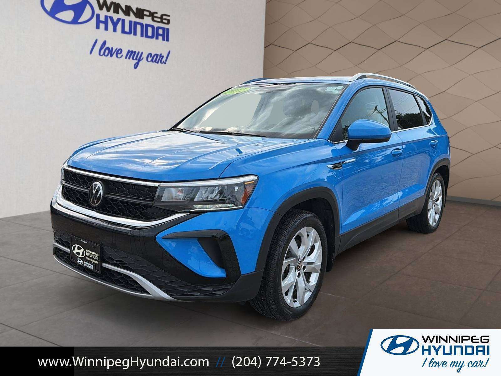 used 2022 Volkswagen Taos car, priced at $24,000
