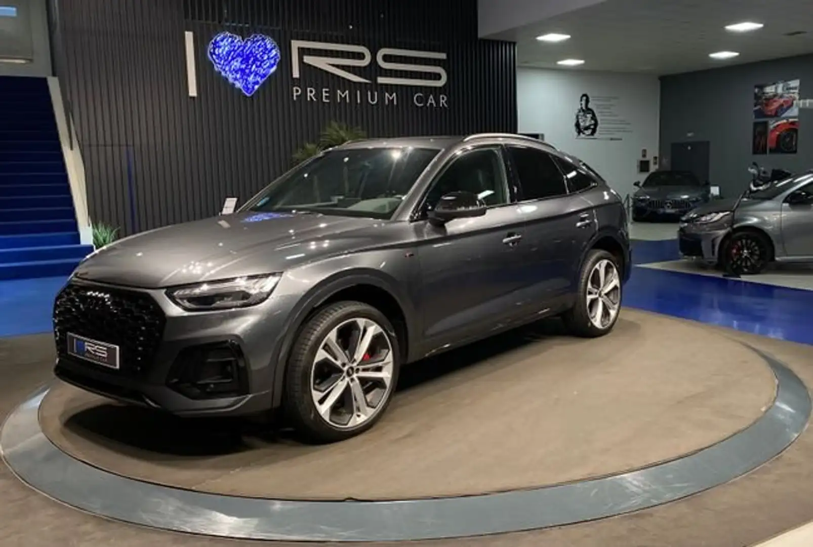 Audi Q5 Sportback Black Line 40 TDI quattro Grau - 2