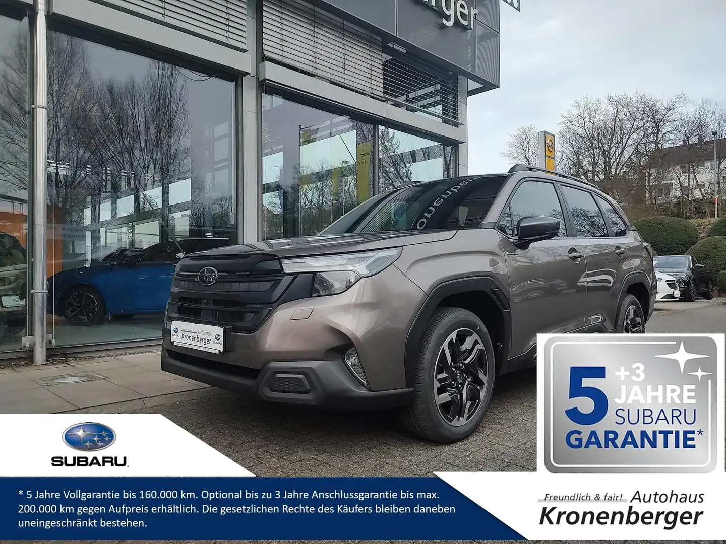 Subaru Forester 2.0ie e-BOXER Exclusive Schiebedach Braun - 1