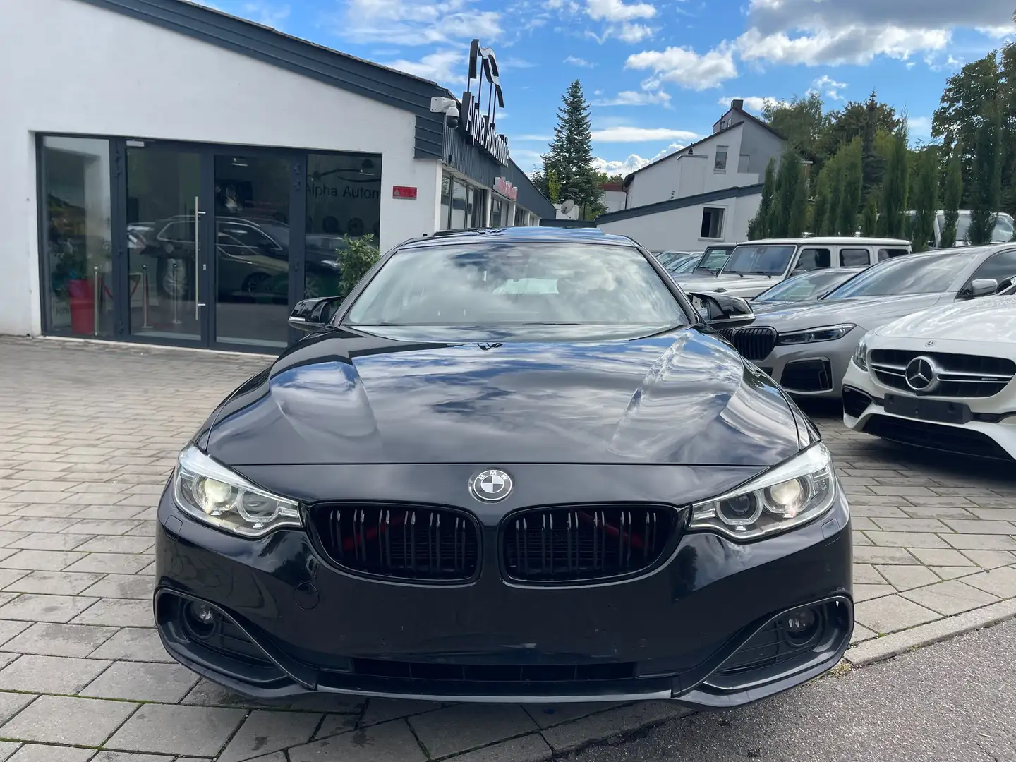 BMW 420 420 d Sport Line Schwarz - 2