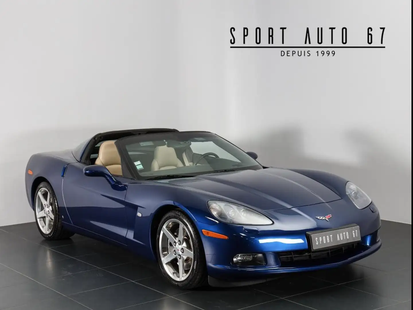 Chevrolet Corvette TARGA V8 6.0 L Bleu - 1