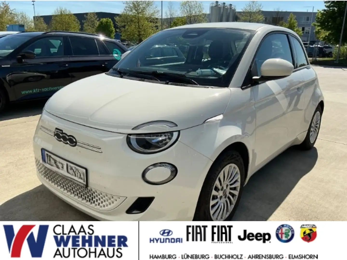 Fiat 500e 500E Großer Akku Weiß - 1