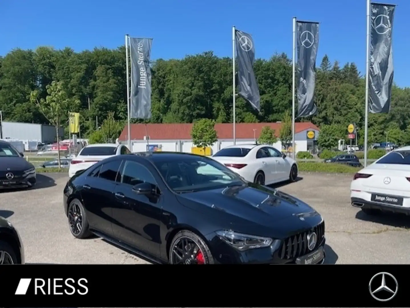 Mercedes-Benz CLA 45 AMG S 4M Aero Plus Night Perf Sitz Pano Negru - 1