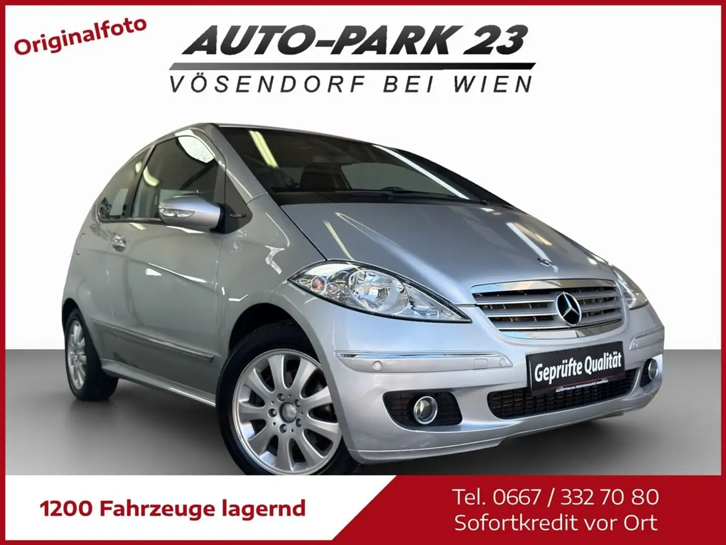 Mercedes-Benz A 200 Elegance  Aut.*NEUES-PICKER 3/2027*MIT GARANTIE Silber - 1