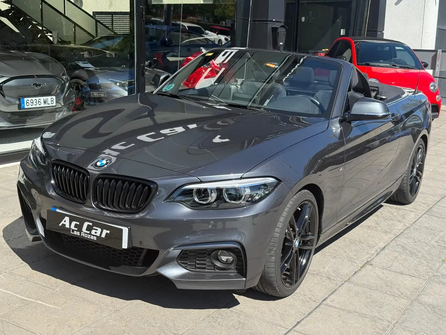 BMW 218 218dA Cabrio Gris - 2