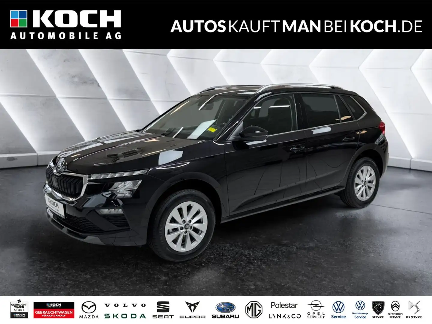 Skoda Kamiq 1.5 TSI DSG SELECTION LED WINTER+ APP PDC Schwarz - 1