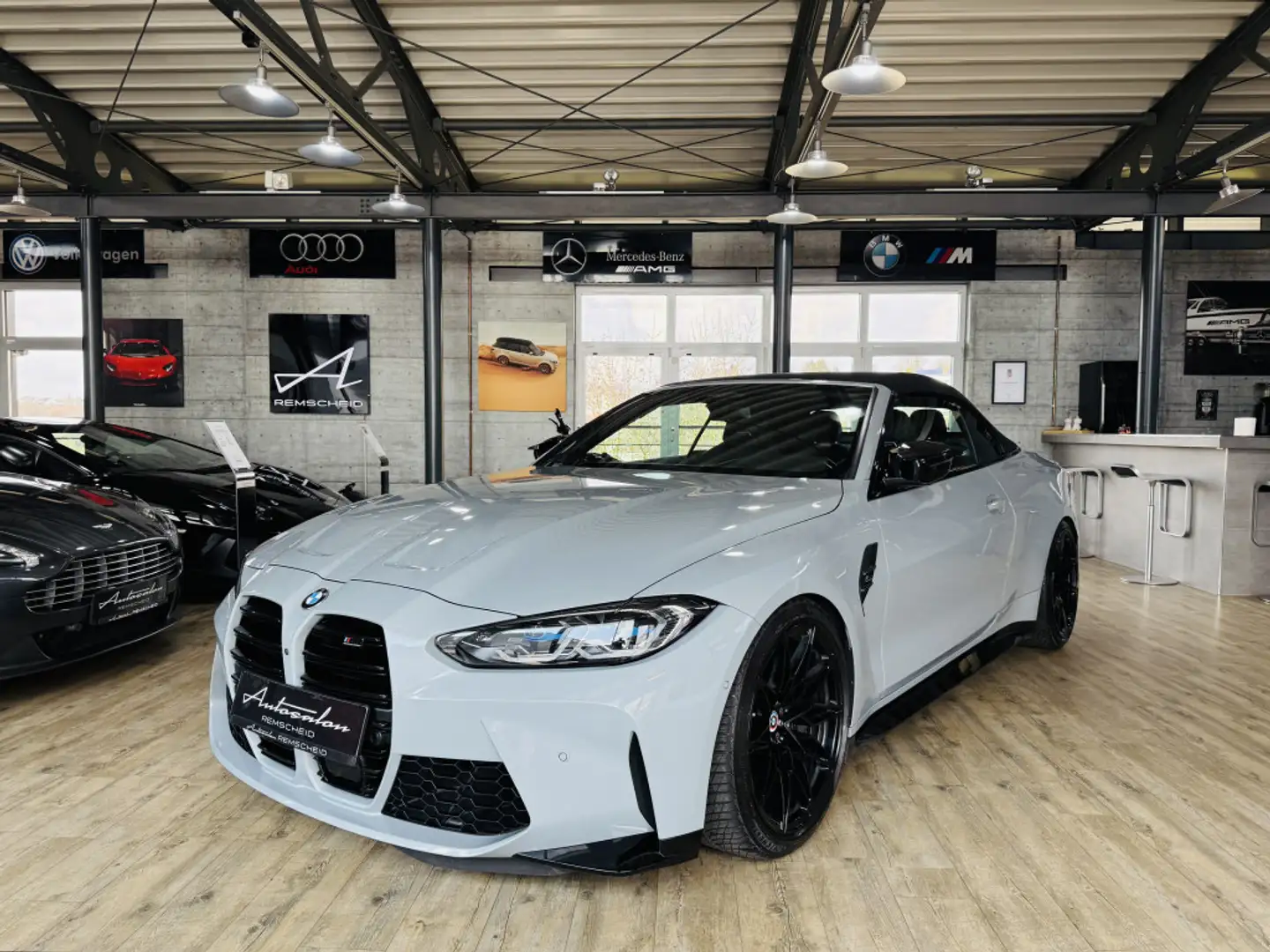 BMW M4 xDrive Competition*HUD*360°KAM*H&K*LASER*H&R Gris - 2
