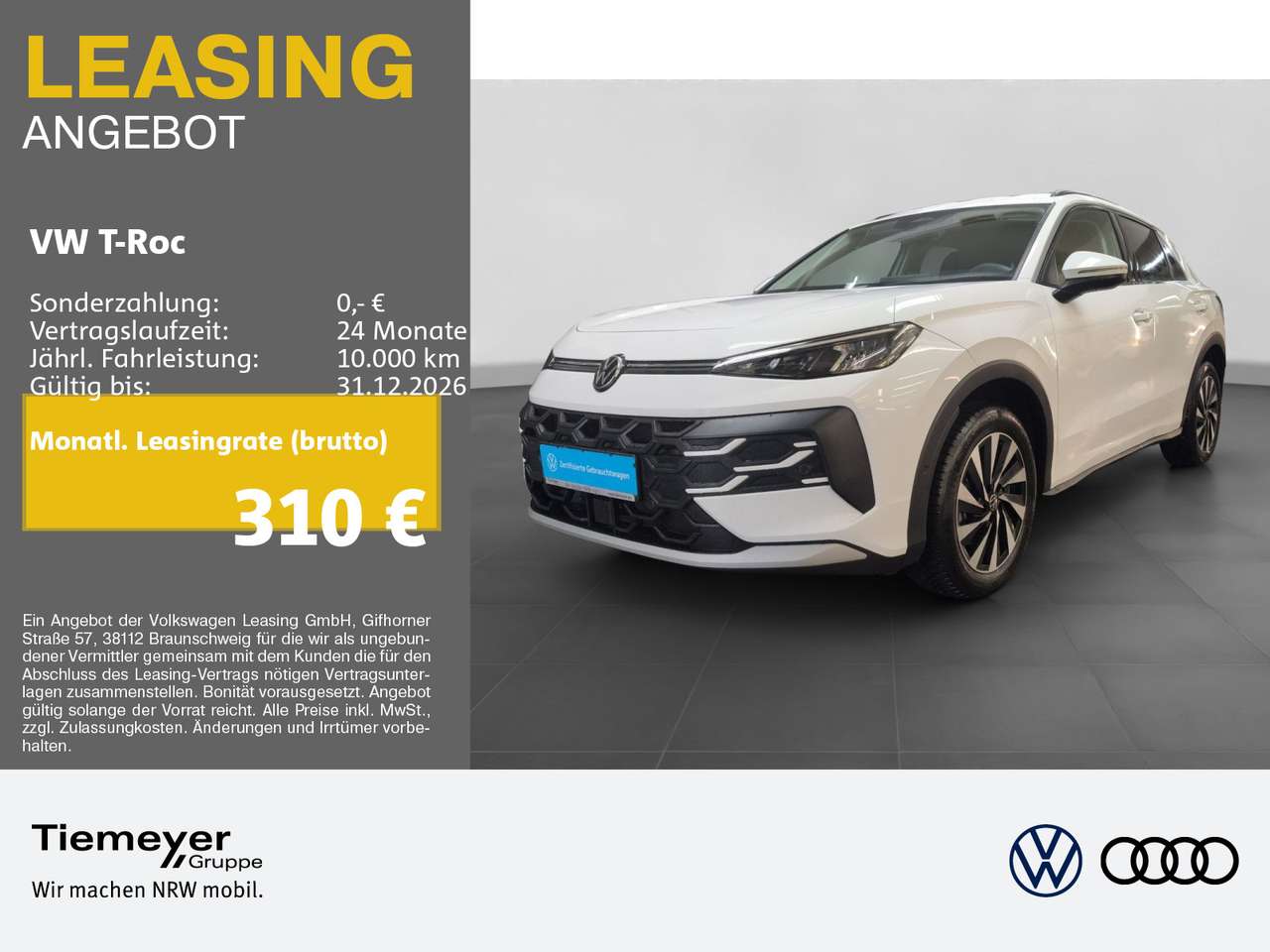 Volkswagen T-Roc 2026