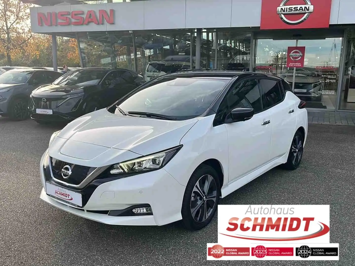 Nissan Leaf e+ 59kwh Tekna Leder/BOSE/ProPilot Bianco - 1