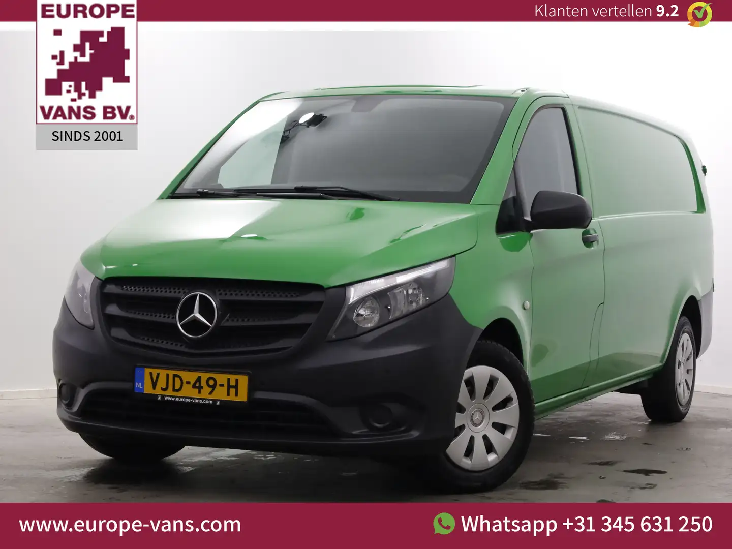 Mercedes-Benz Vito 114 CDI 136pk XL Extra Lang Airco/Navi/Camera 01-2 Groen - 1