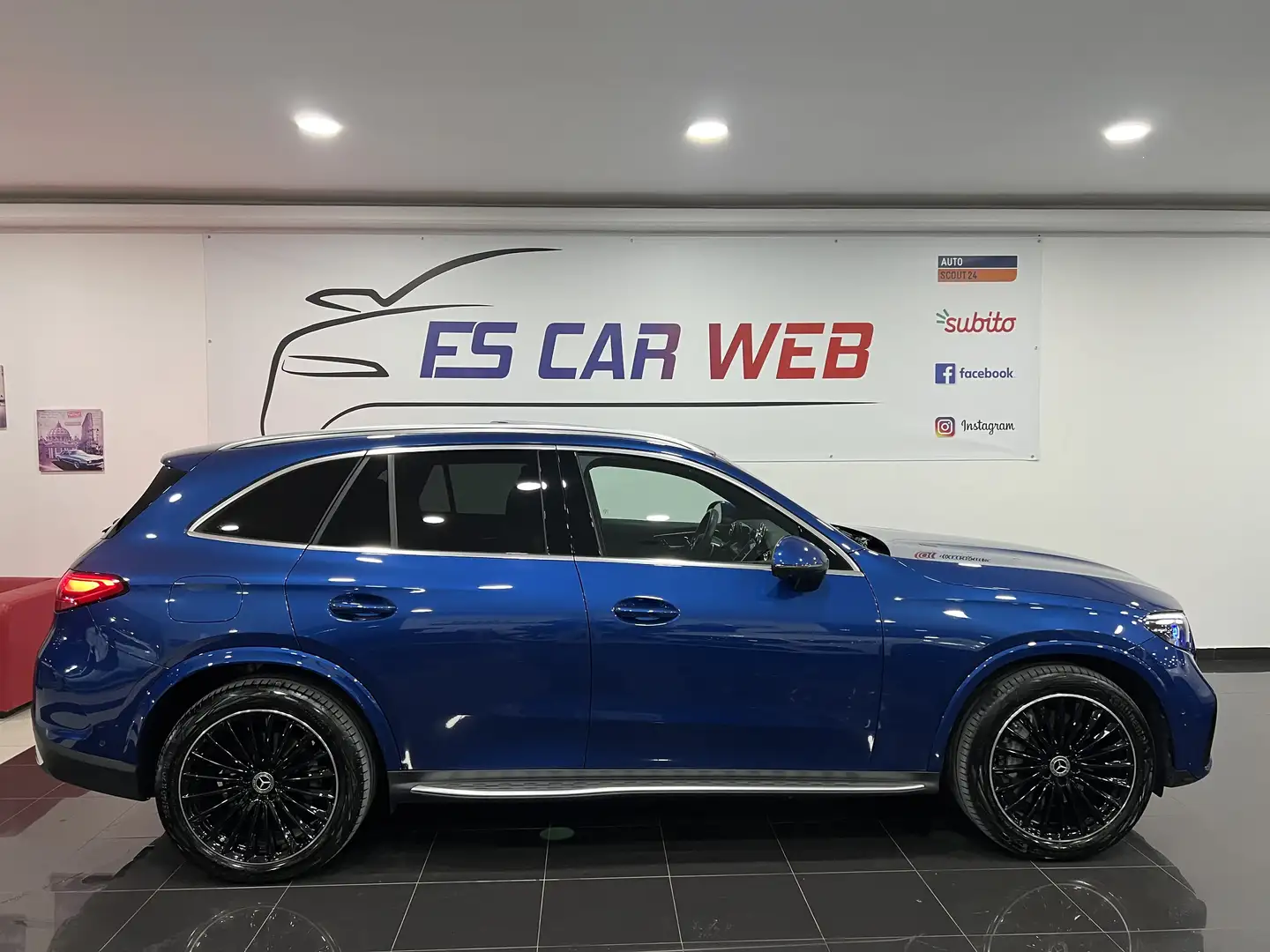Mercedes-Benz GLC 220 d AMG Premium Plus 4matic auto mhev 197 CV Blau - 2