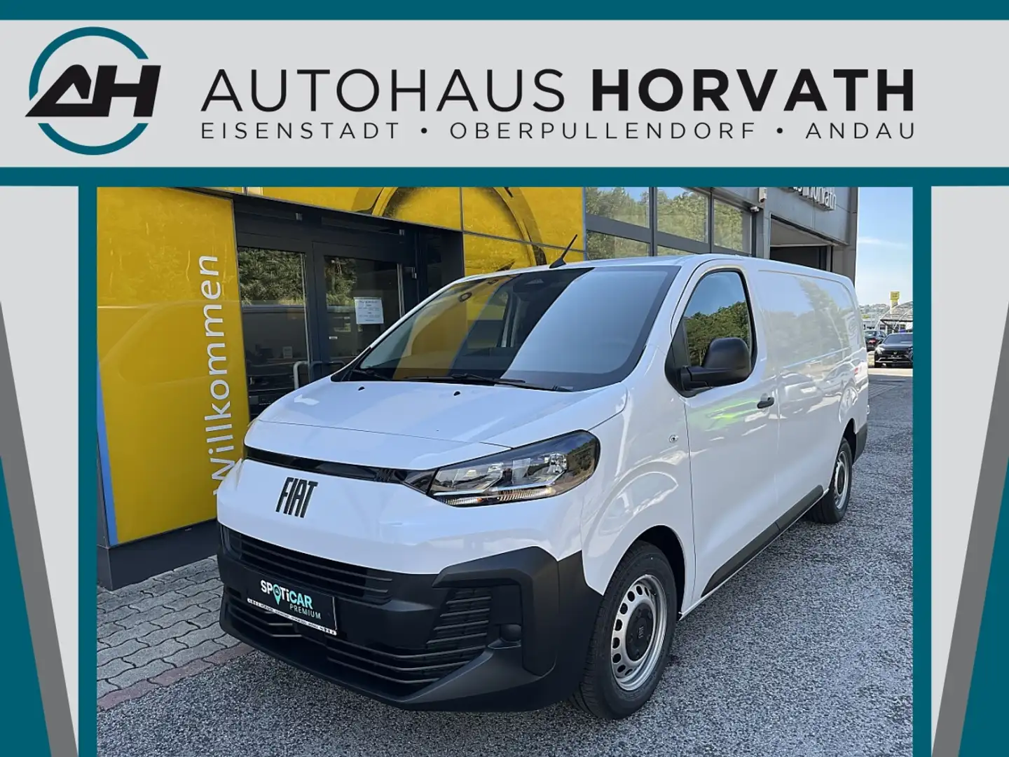 Fiat Scudo BlueHDi 120 S&S 6-Gang XL!€ 22.400 NETTO! Weiß - 1