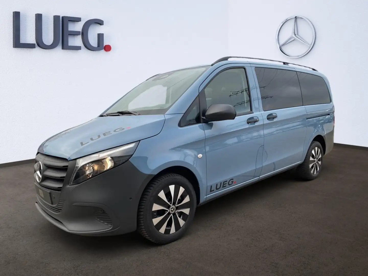 Mercedes-Benz Vito 114 CDI Tourer lang 2xSchiebetür SpurW AUT Blau - 2