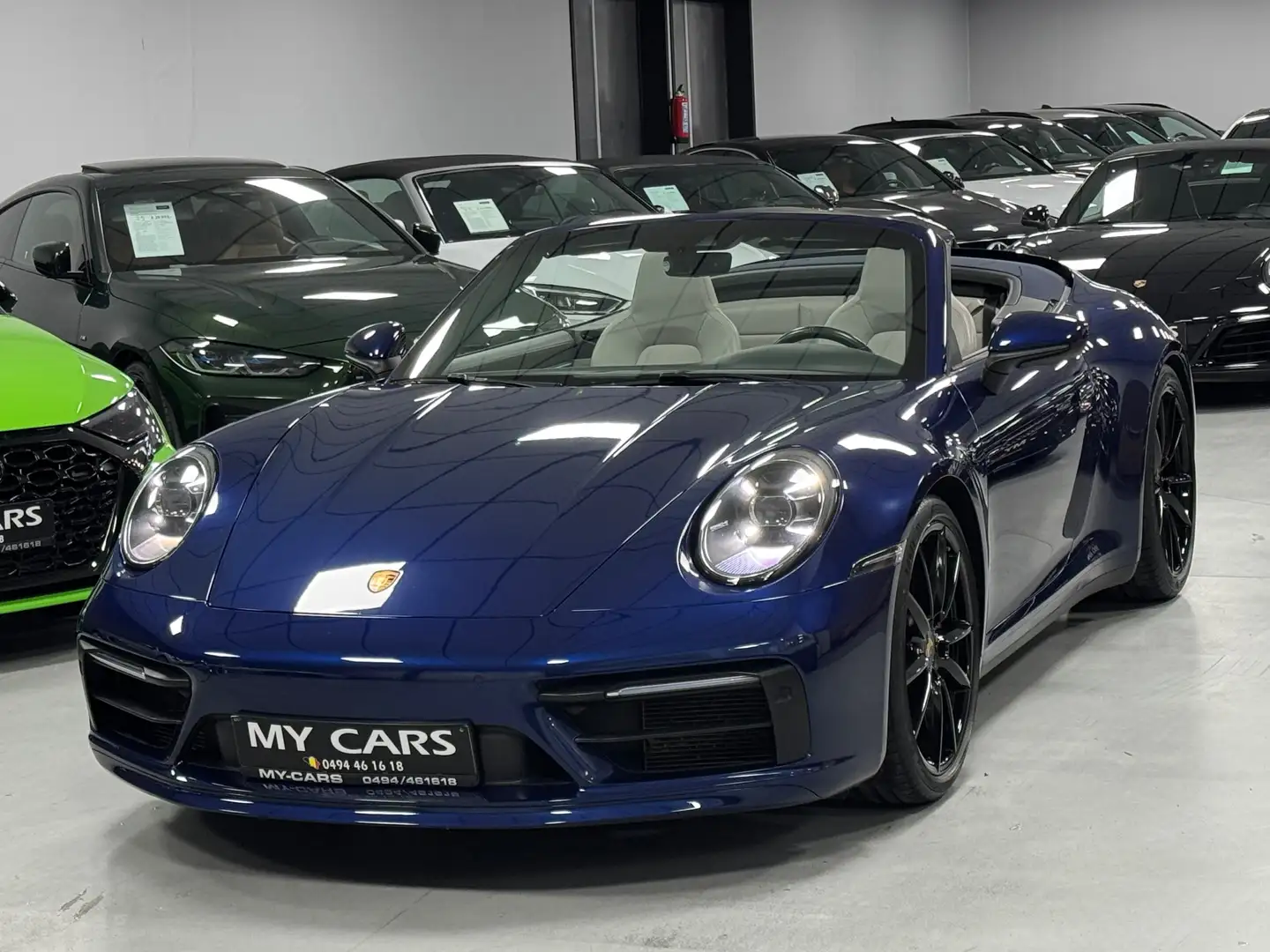 Porsche 992 Carrera S 450 CV Cabriolet 3.0 Turbo Full Option Bleu - 1