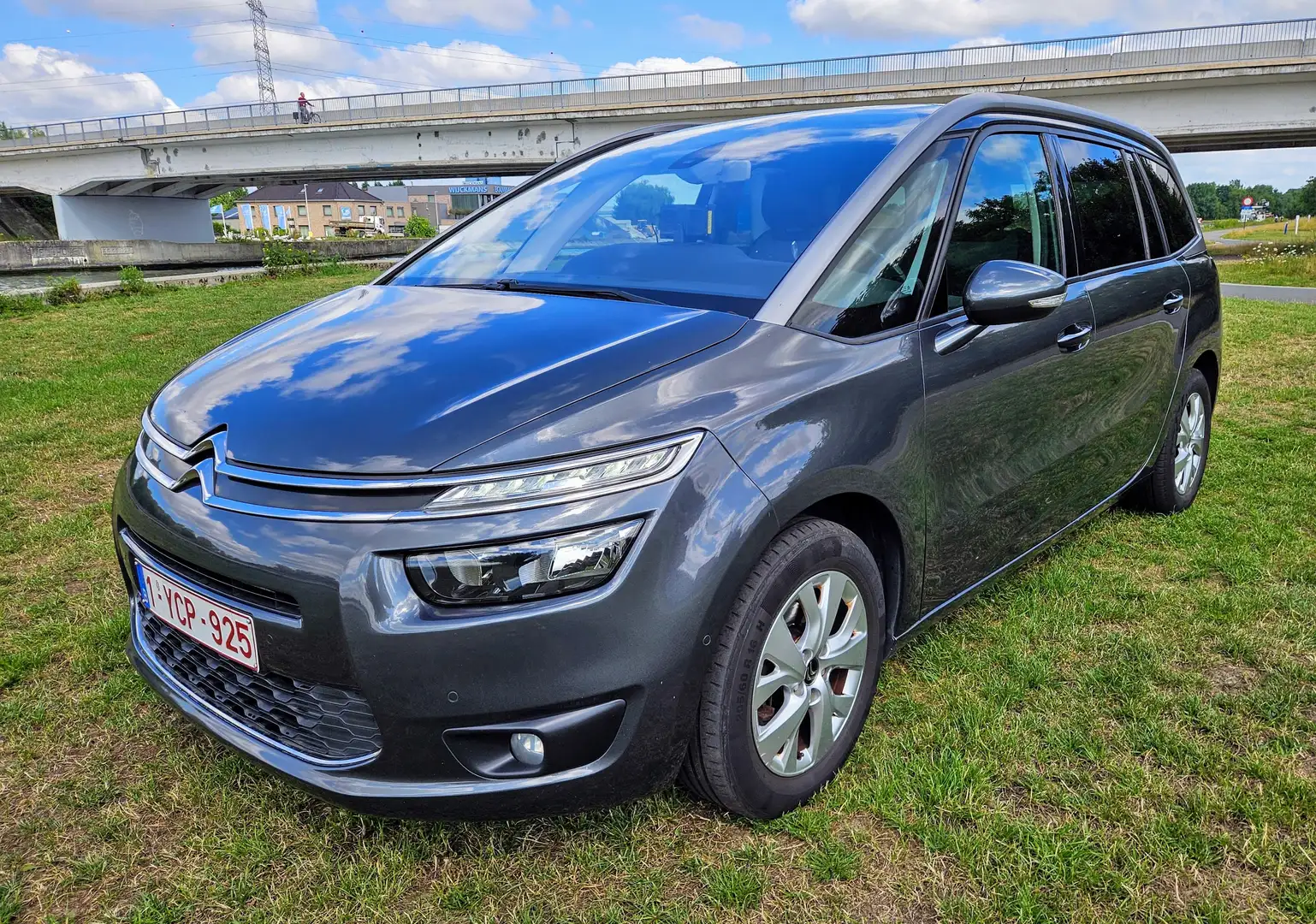 Citroen Grand C4 Picasso Automaat//7 zitplaatsen//1.6 HDI Euro 6 Grey - 1