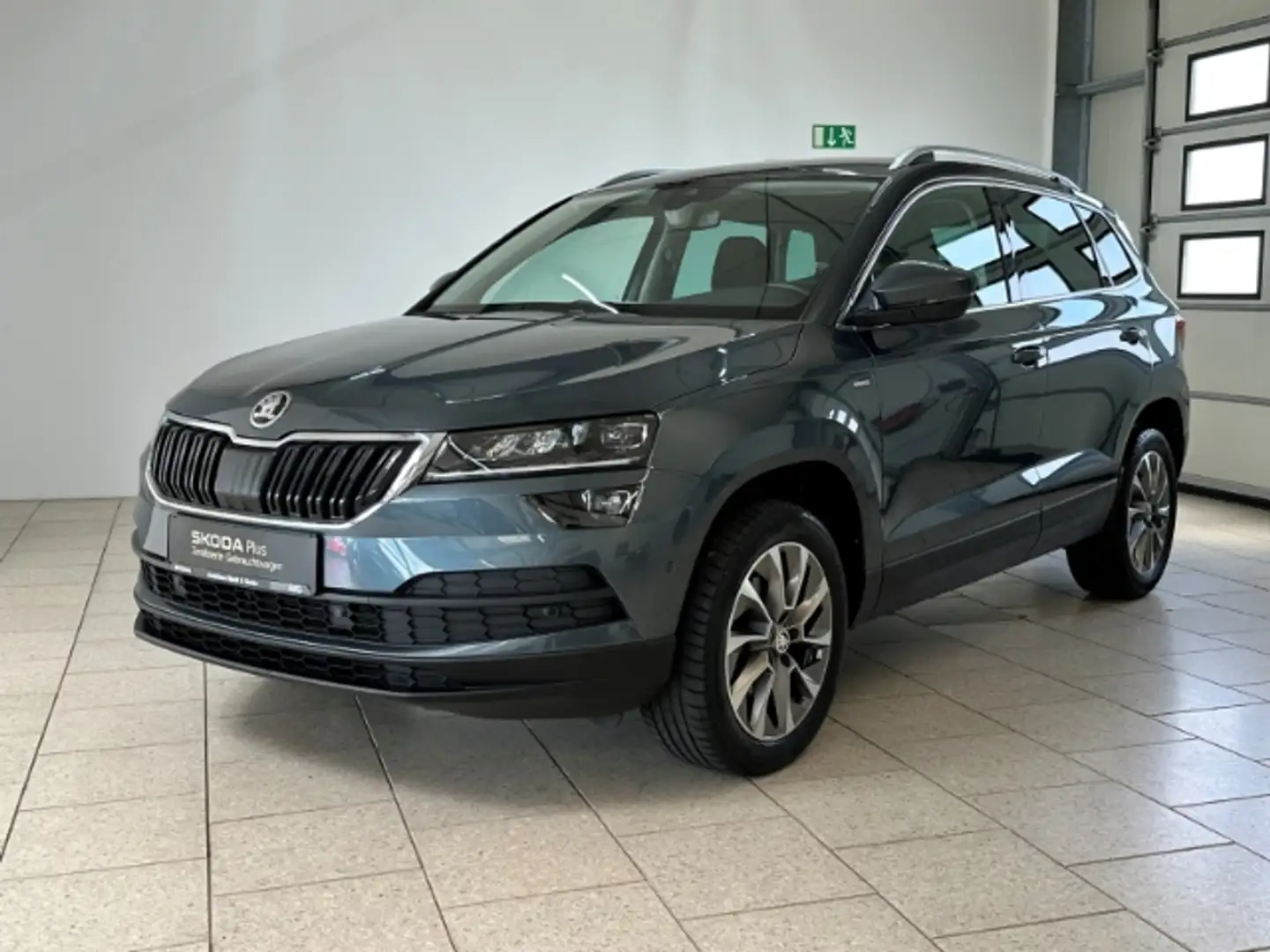 Skoda Karoq Clever 1.5 TSI ACT DSG Navi ACC SHZ Gris - 2