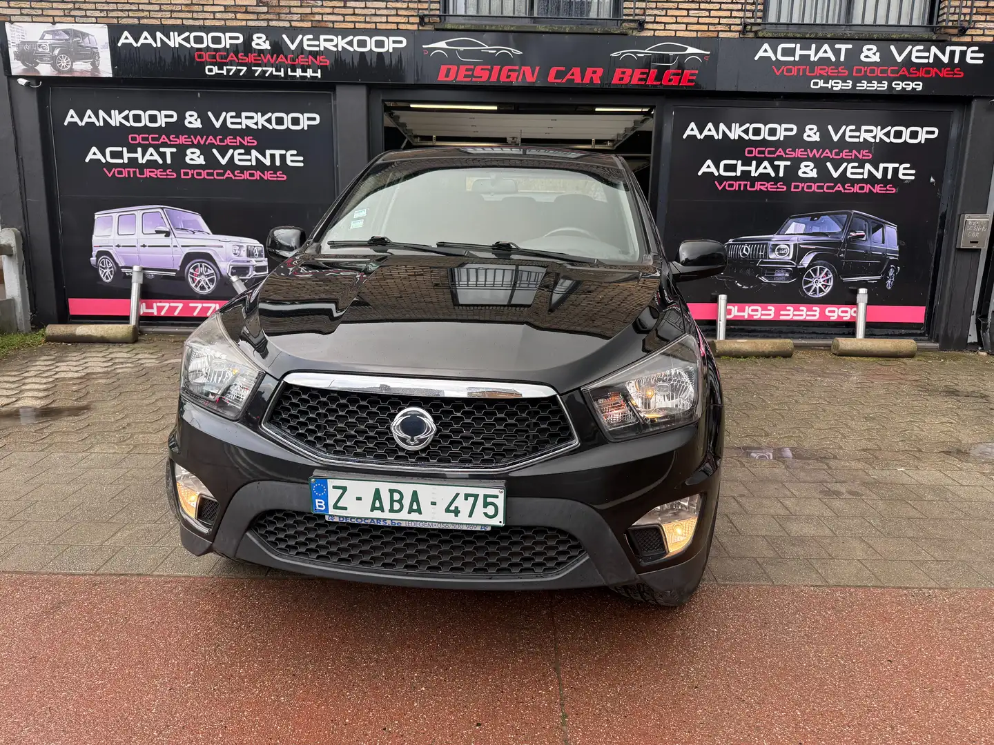 SsangYong Actyon Sport 2.0 Turbo Xdi 4WD Tva BTW De *Netto 9297* Schwarz - 2