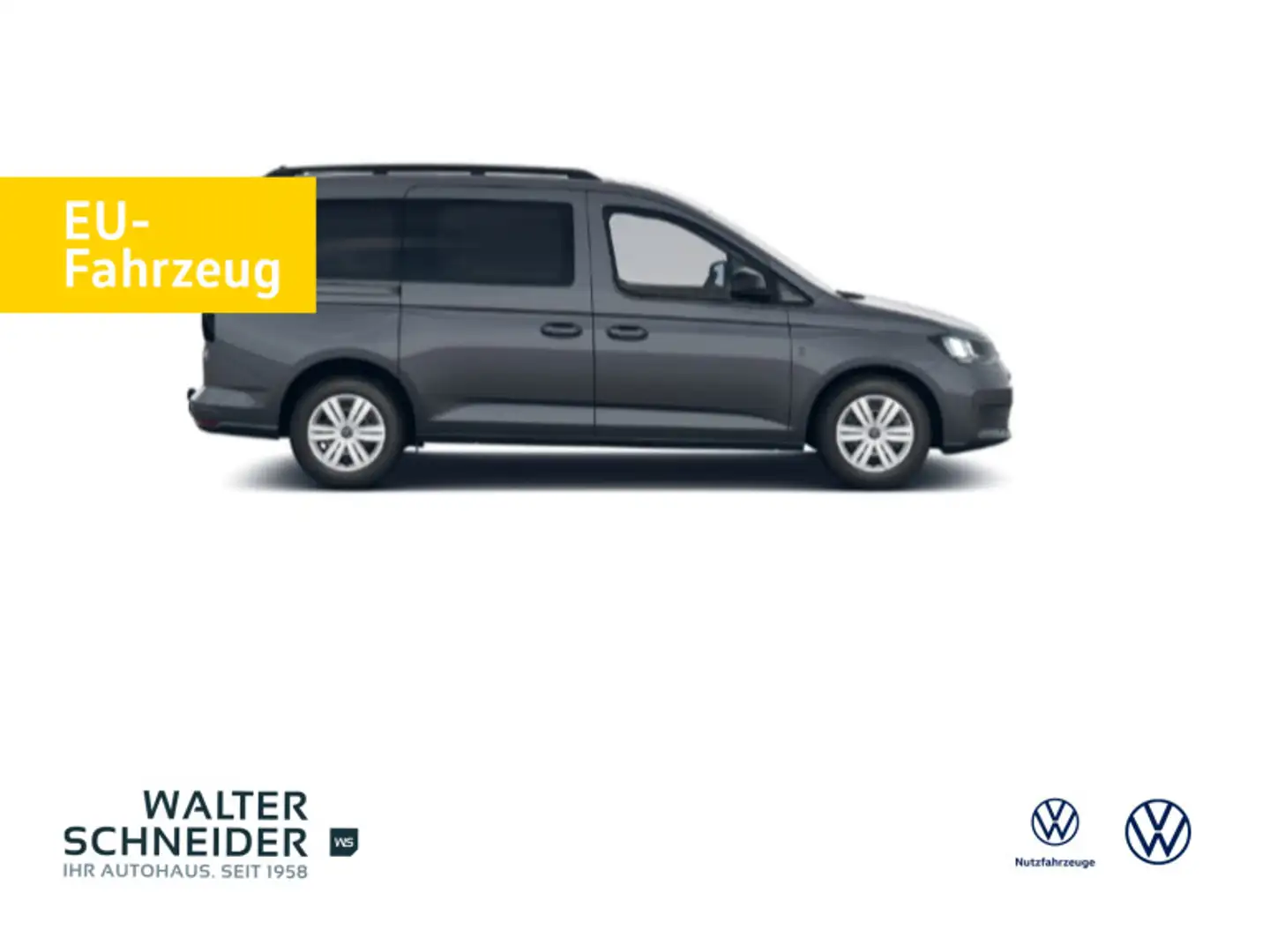 Volkswagen Caddy 7-Sitzer 1.5 TSI 85 kW DSG Reimport Gris - 1
