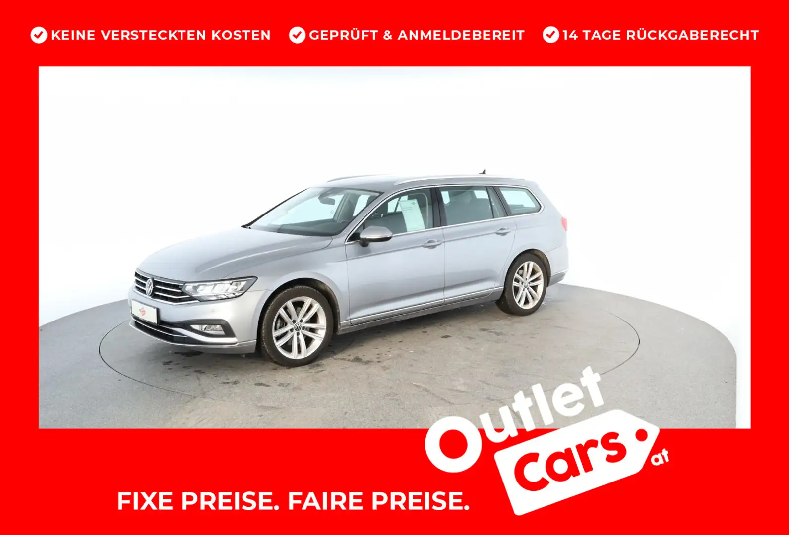 Volkswagen Passat Variant Elegance TSI DSG Silber - 1