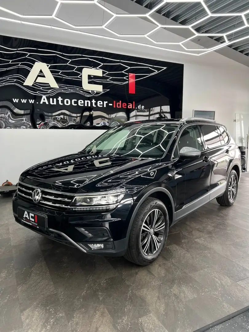 Volkswagen Tiguan Allspace Highline 4Motion, LED, AHK Schwarz - 1