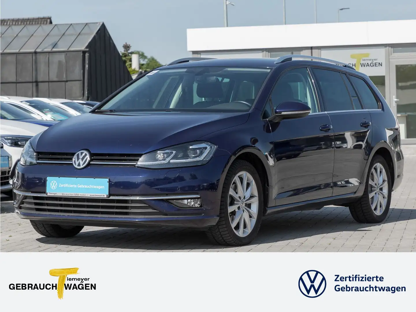 Volkswagen Golf Variant 1.5 TSI HIGHLINE LED NAVI ACC LM17 Azul - 1