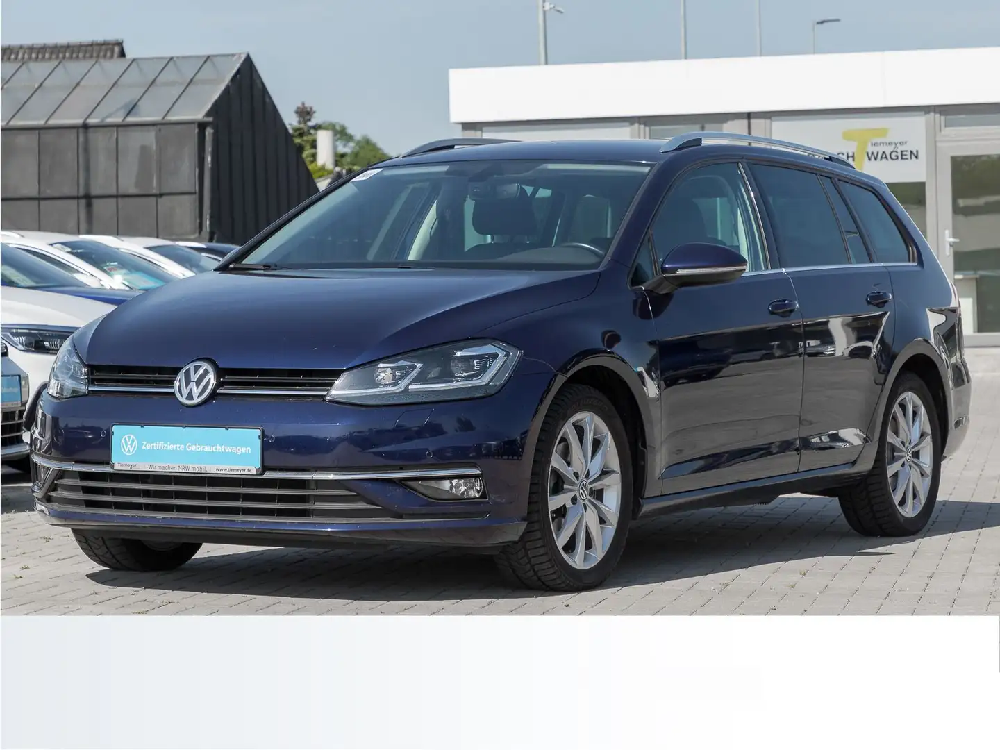 Volkswagen Golf Variant 1.5 TSI HIGHLINE LED NAVI ACC LM17 Azul - 2